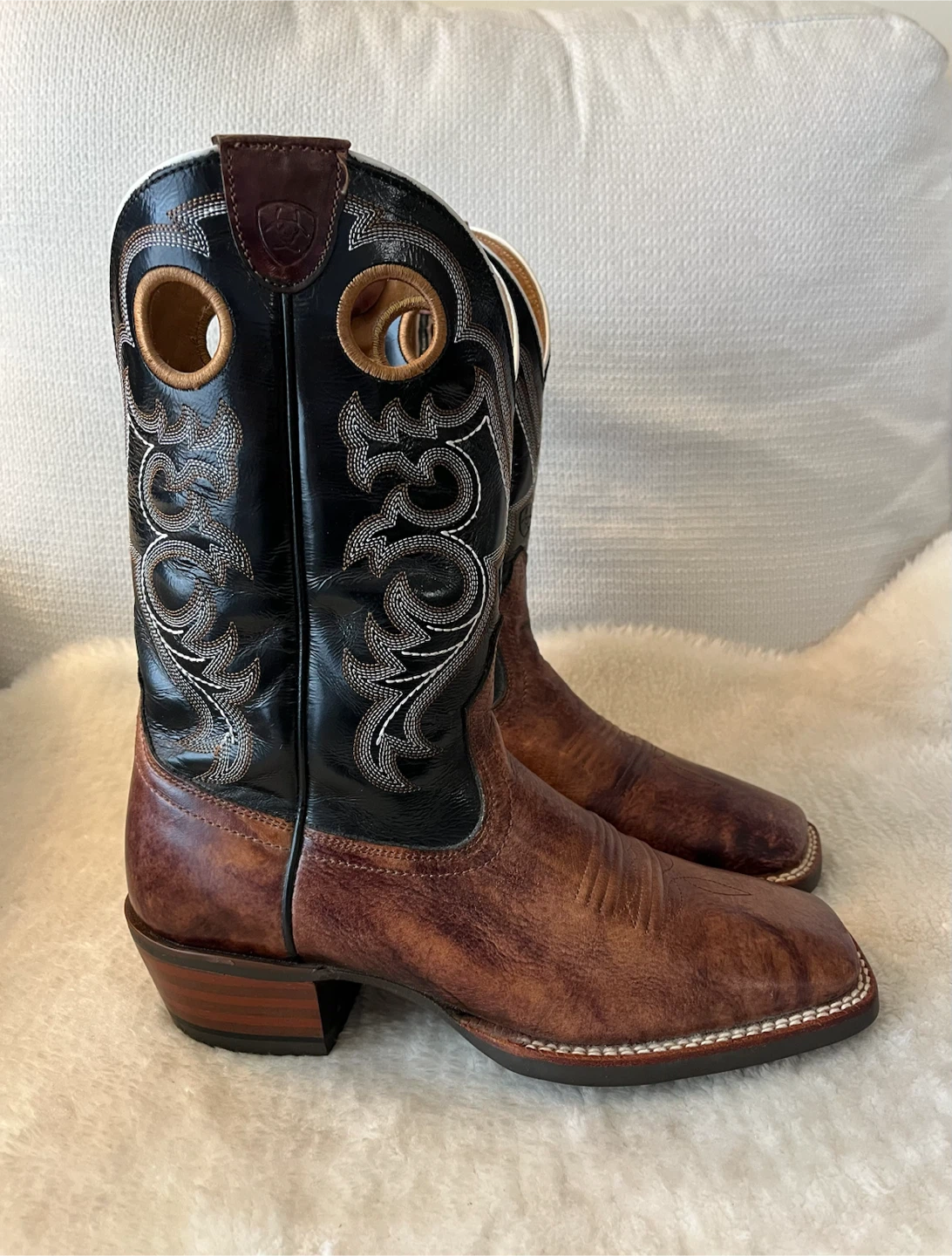 Ariat Leather Cowboy Boots