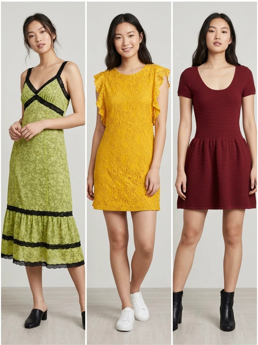 Assorted dresses