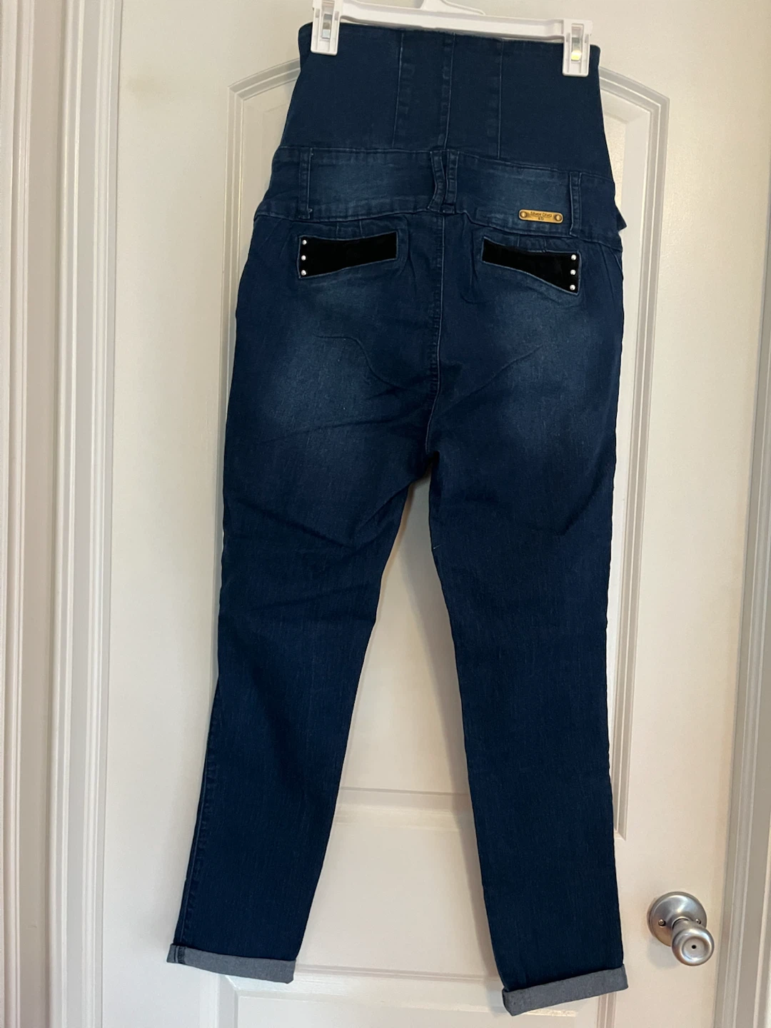 Silver Diva High-Waisted Distressed Jeans Size 15