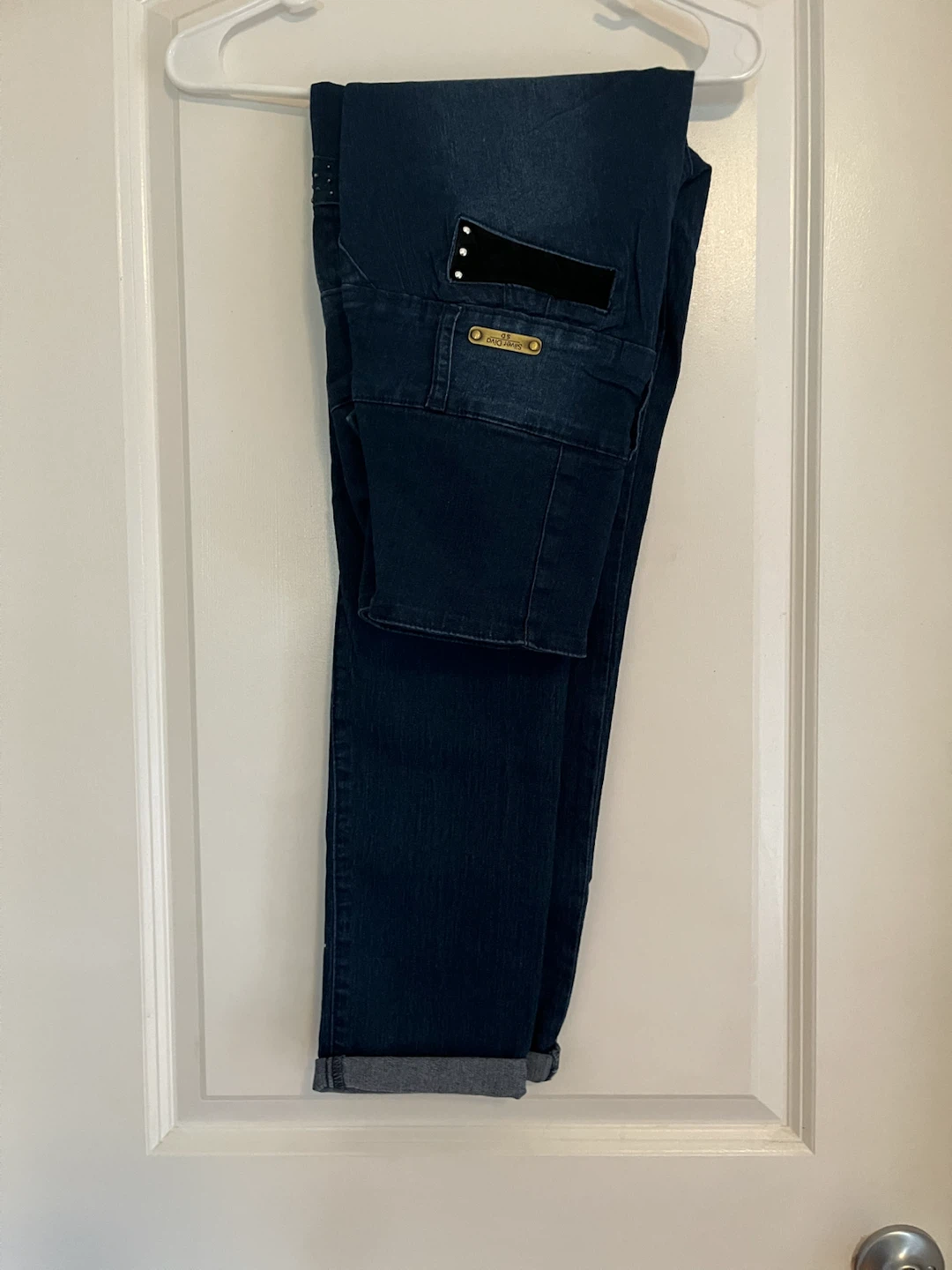 Silver Diva High-Waisted Distressed Jeans Size 15 - photo 5