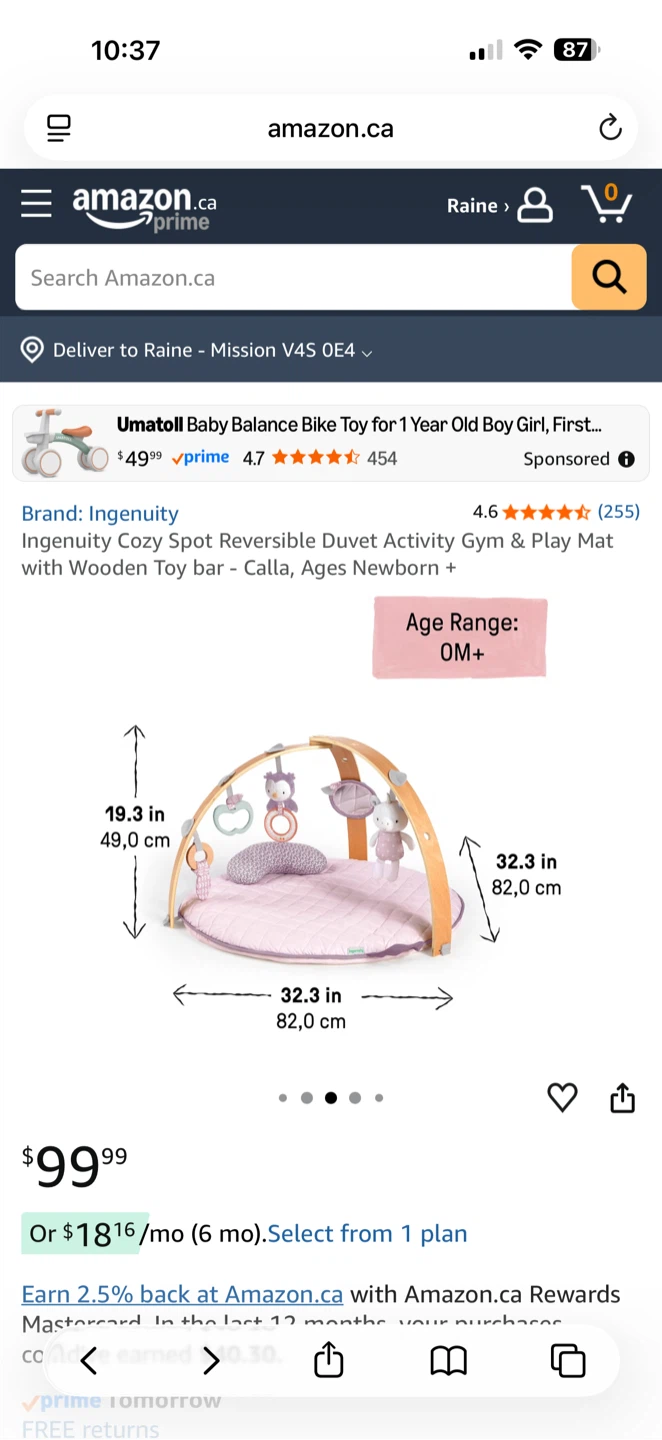 Baby activity mat - photo 3
