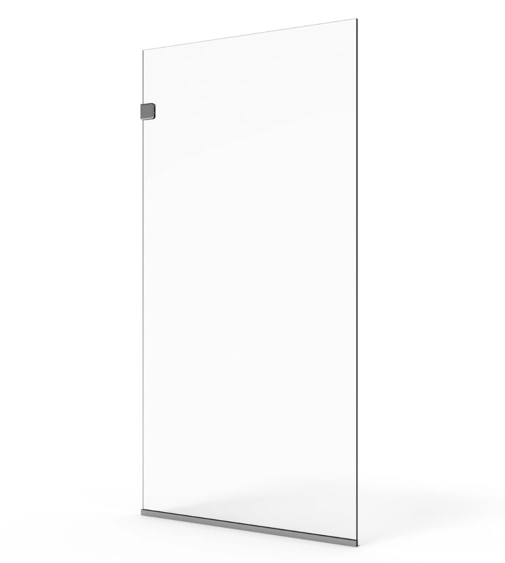 Fab Glass and Mirror Fixed Shower Screen 24" x 76" - photo 2