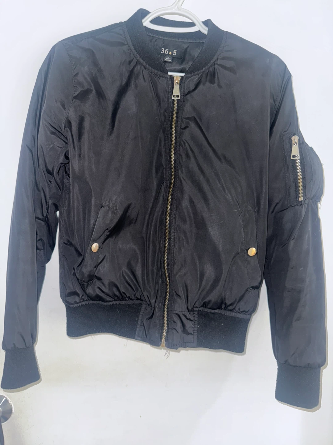 Black Bomber Jacket