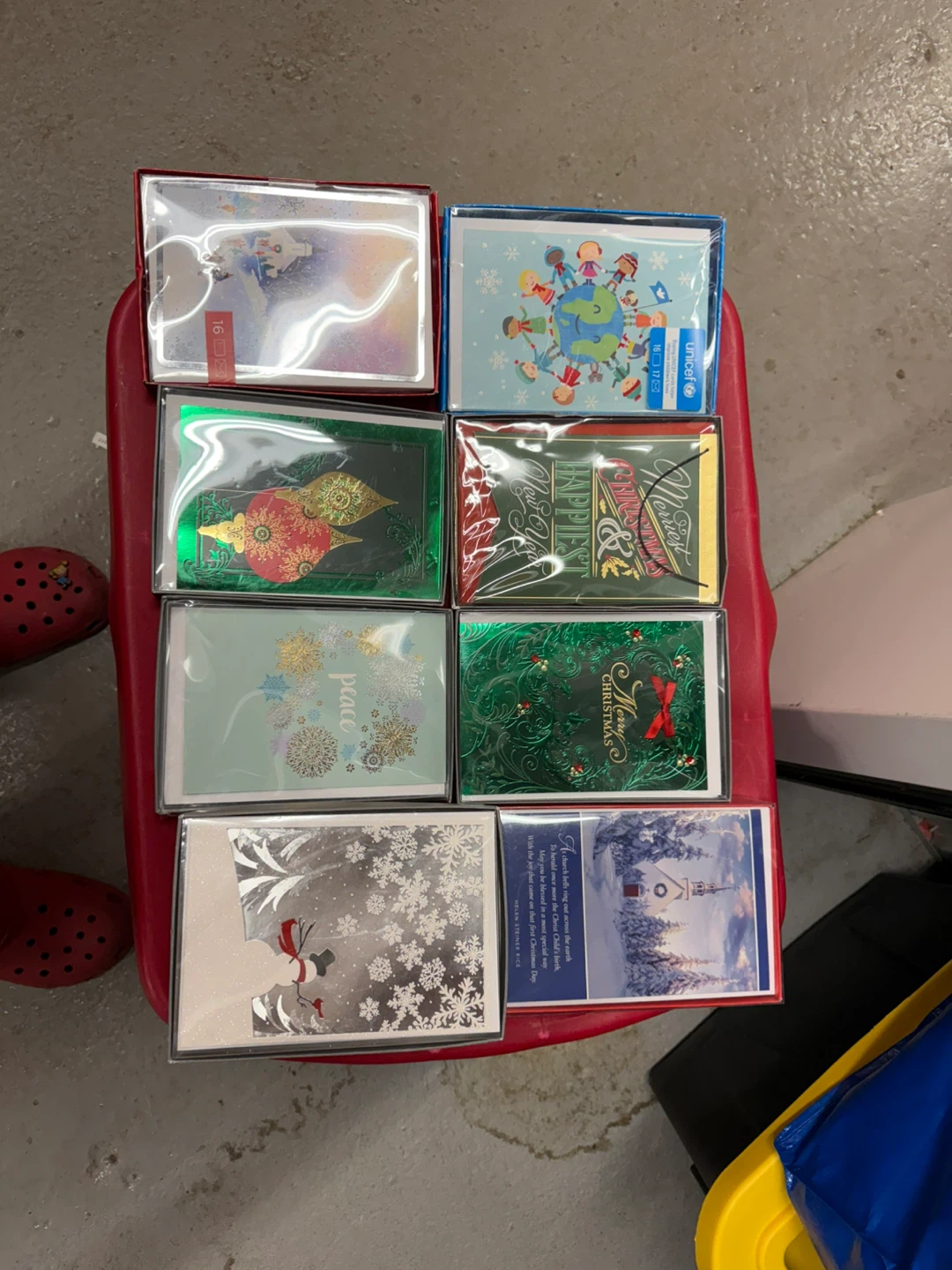 Boxes of Christmas Greeting Cards $5 each