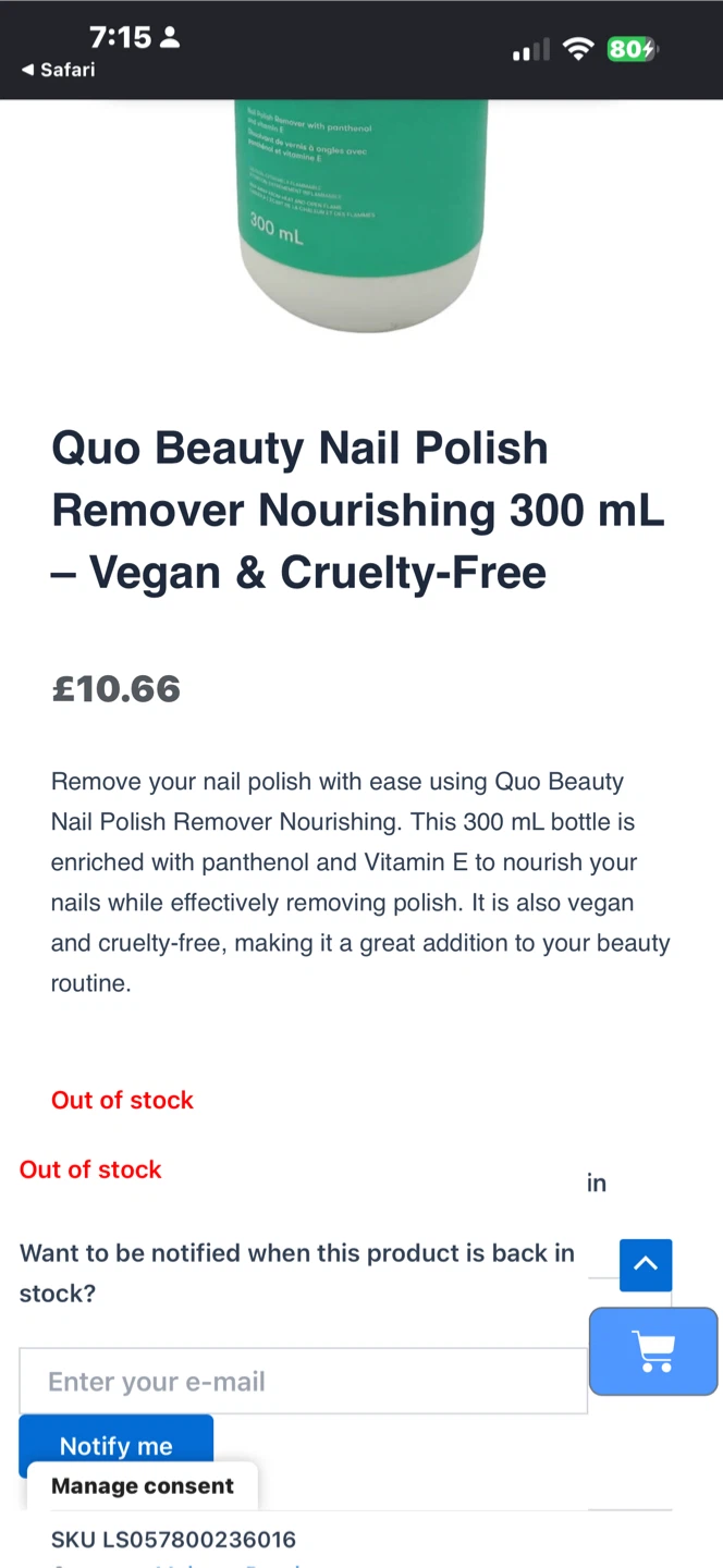 $5 for all Nail Polish Removers& Earring Cleansers - photo 2