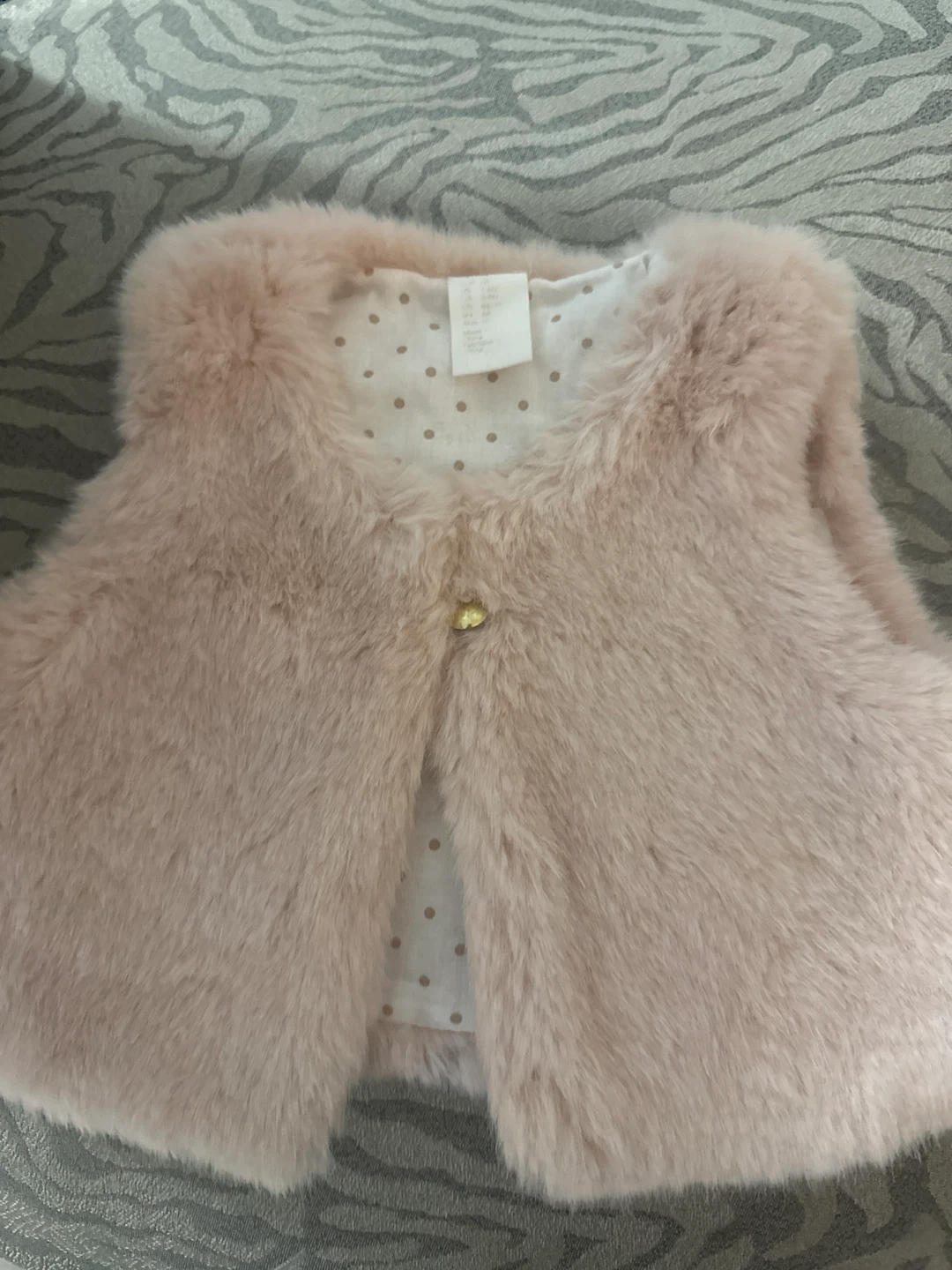 H&M Faux Fur Kids Vest - photo 2