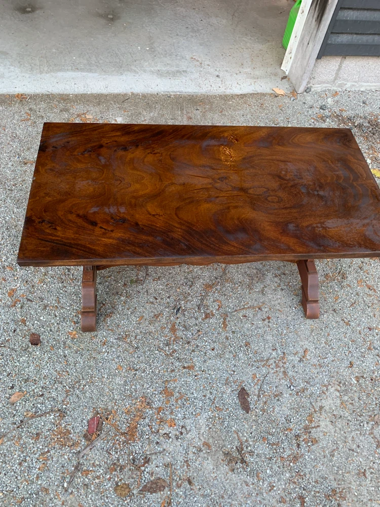 Vintage Wooden Coffee Table - photo 2