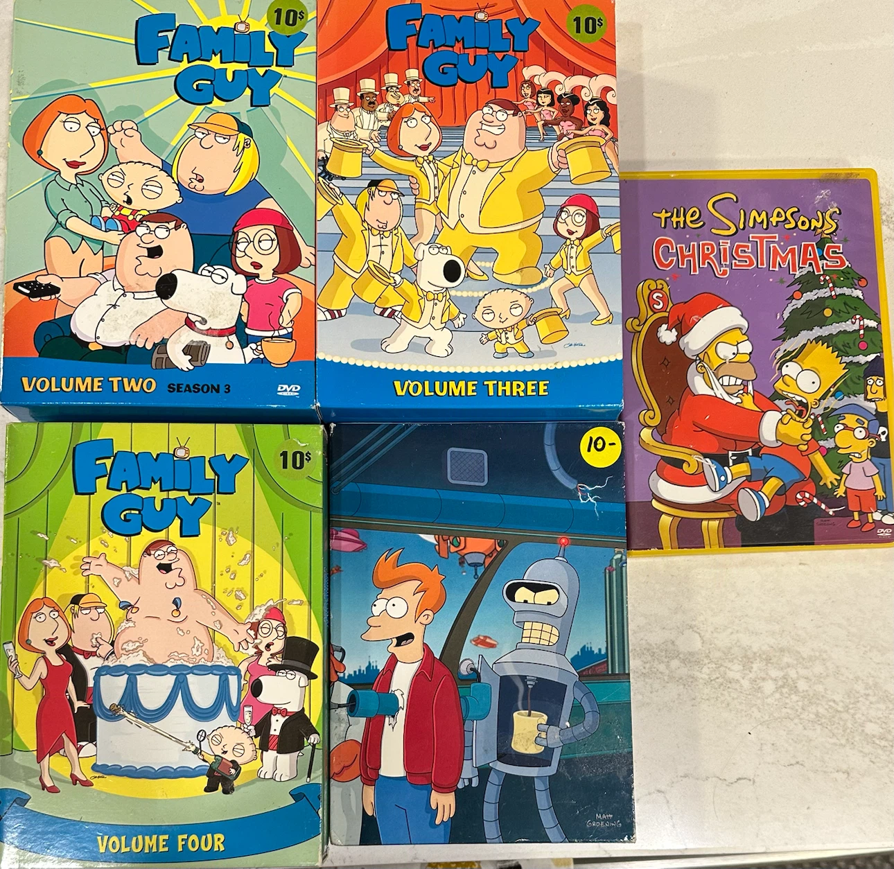 Family Guy and The Simpsons DVD Collection