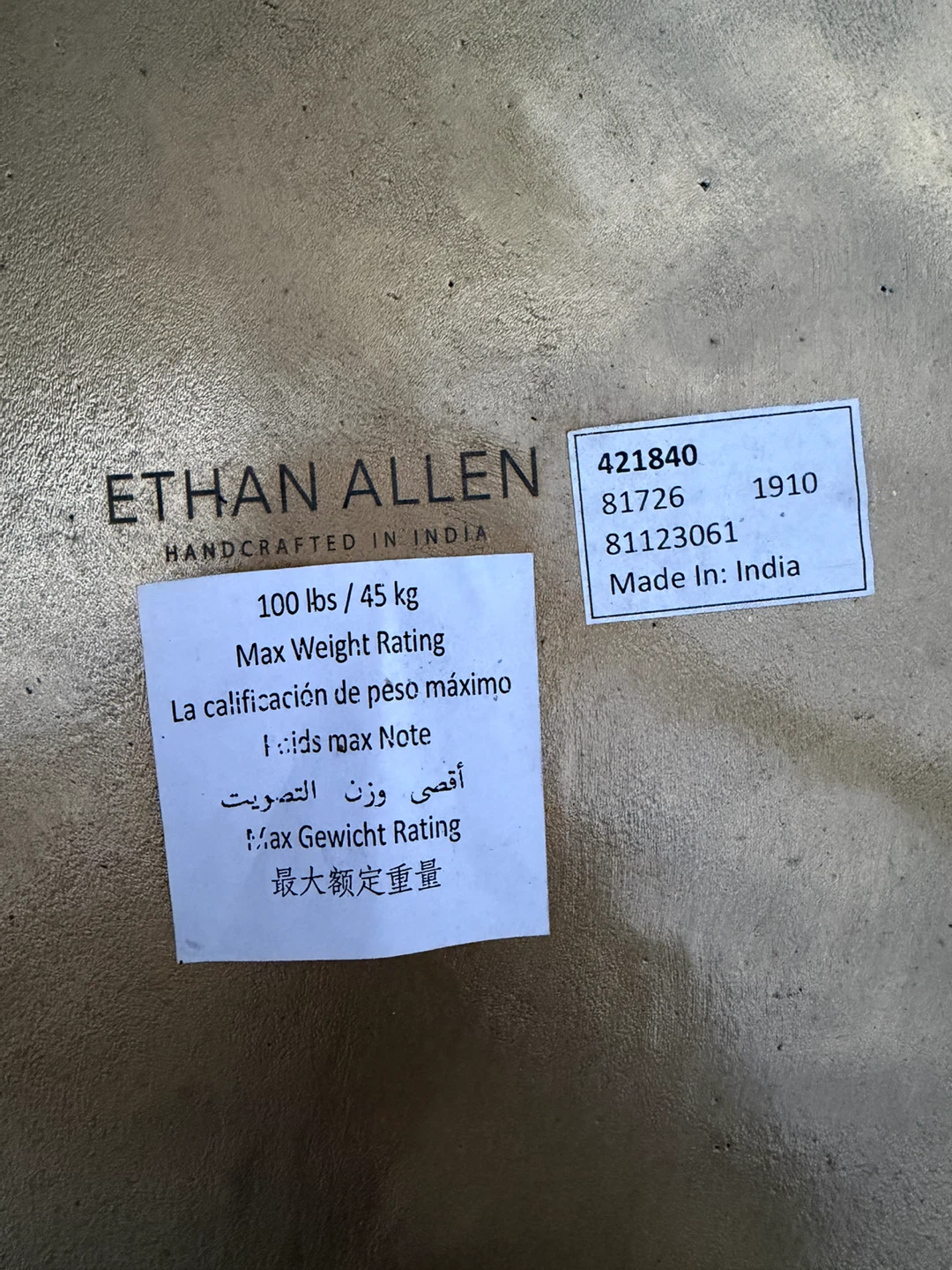 Set of 2 Ethan Allen Side Tables - photo 4