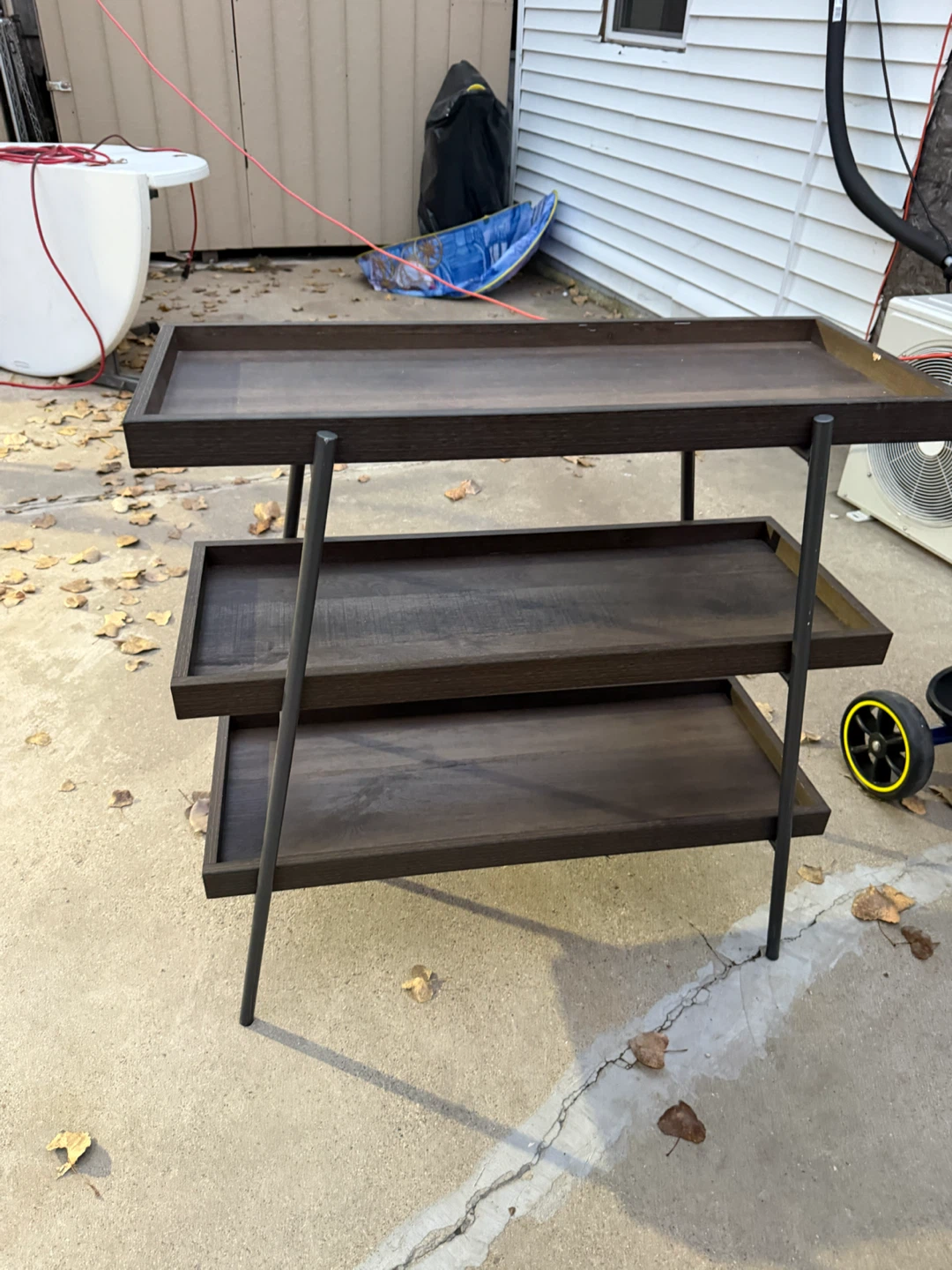 Three-Tier Wooden Serving Cart - photo 2