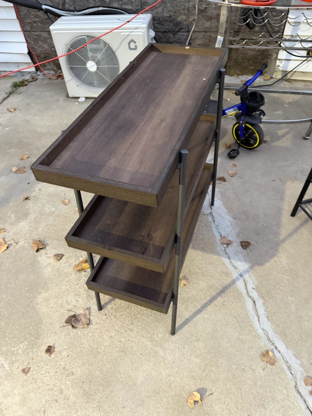 Three-Tier Wooden Serving Cart - photo 3