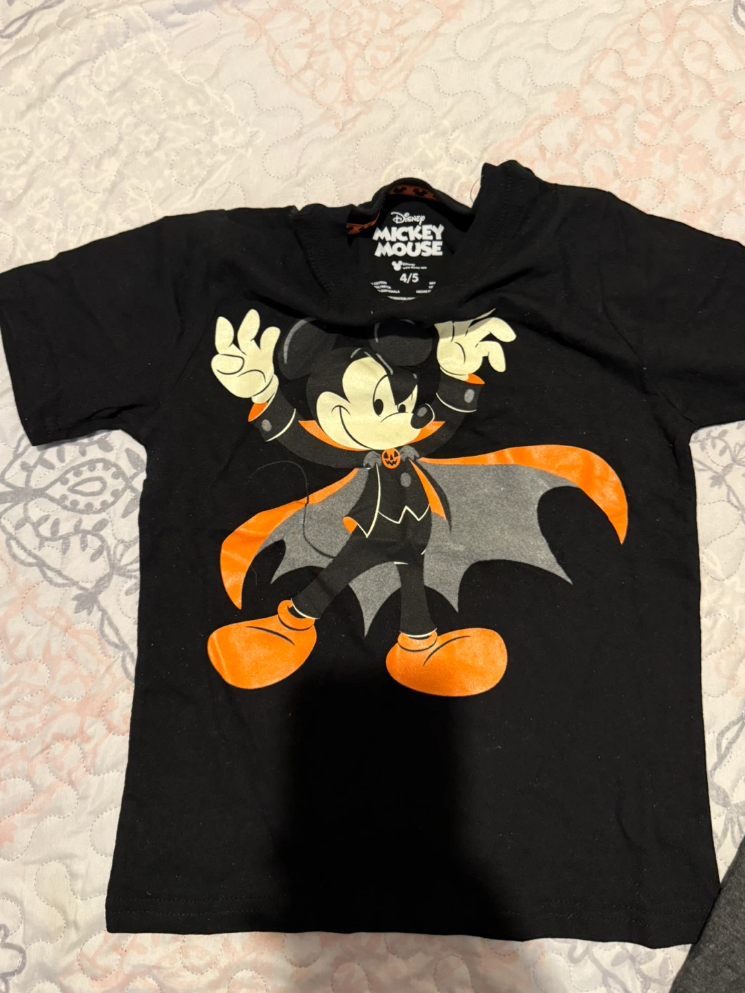 Disney Mickey Mouse Halloween Vampire T-Shirt