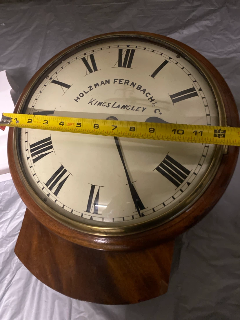 Holzman Fernbach & Co Antique Mantel Clock - photo 4