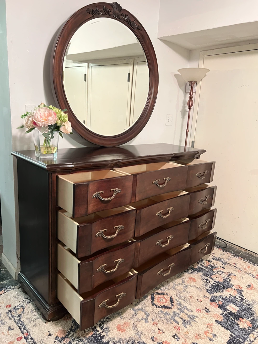 Large Bernhardt Mahogany Twelve-Drawer Dresser - Delivery Extra - photo 2