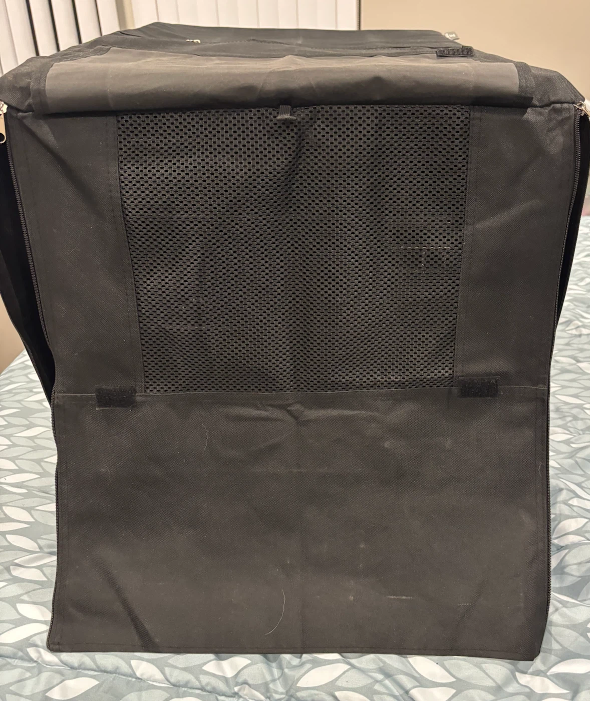 Black Wire Dog Crate with Cover - photo 4