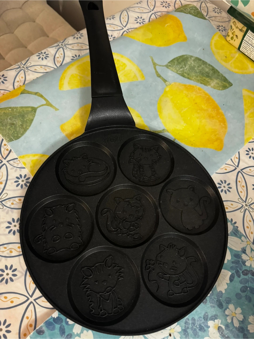 Pancake WOW! Cat Pattern Frying Pan