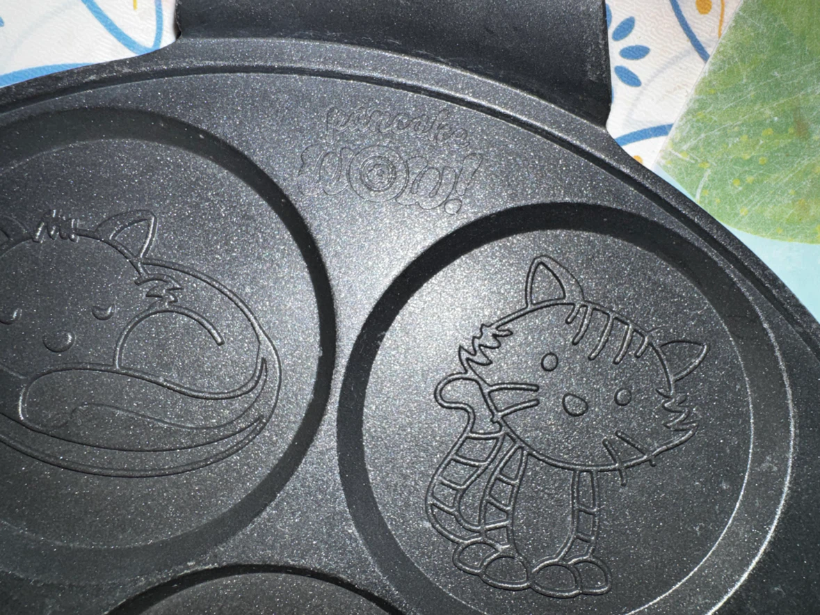 Pancake WOW! Cat Pattern Frying Pan - photo 3
