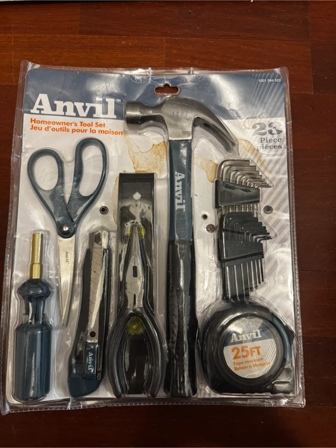 Anvil 23-Piece Homeowner's Tool Set