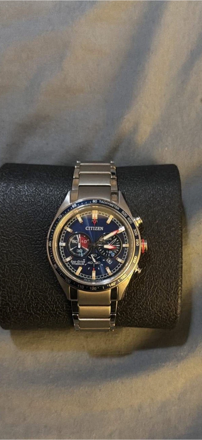 Citizen Eco-Drive Titanium Chronograph Watch