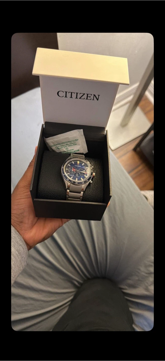 Citizen Eco-Drive Titanium Chronograph Watch - photo 2
