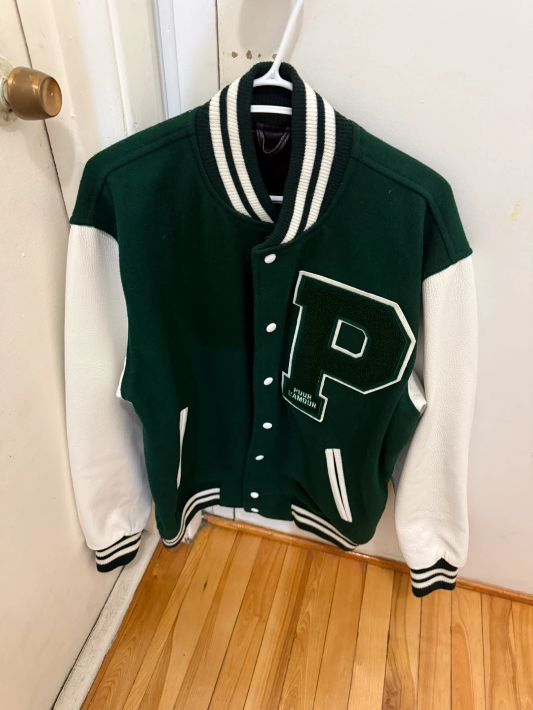 Pour L'Amour Varsity Jacket
