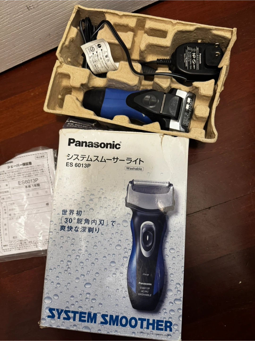 Panasonic System Smoother Shaver ES6013P