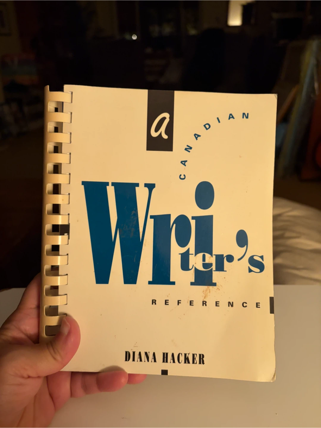 A Canadian Writer's Reference by Diana Hacker