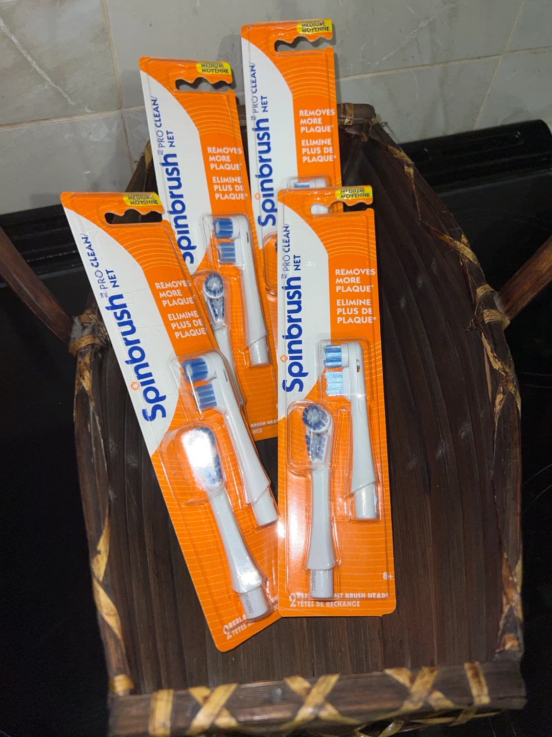 Spinbrush Pro Clean Replacement Brush Heads