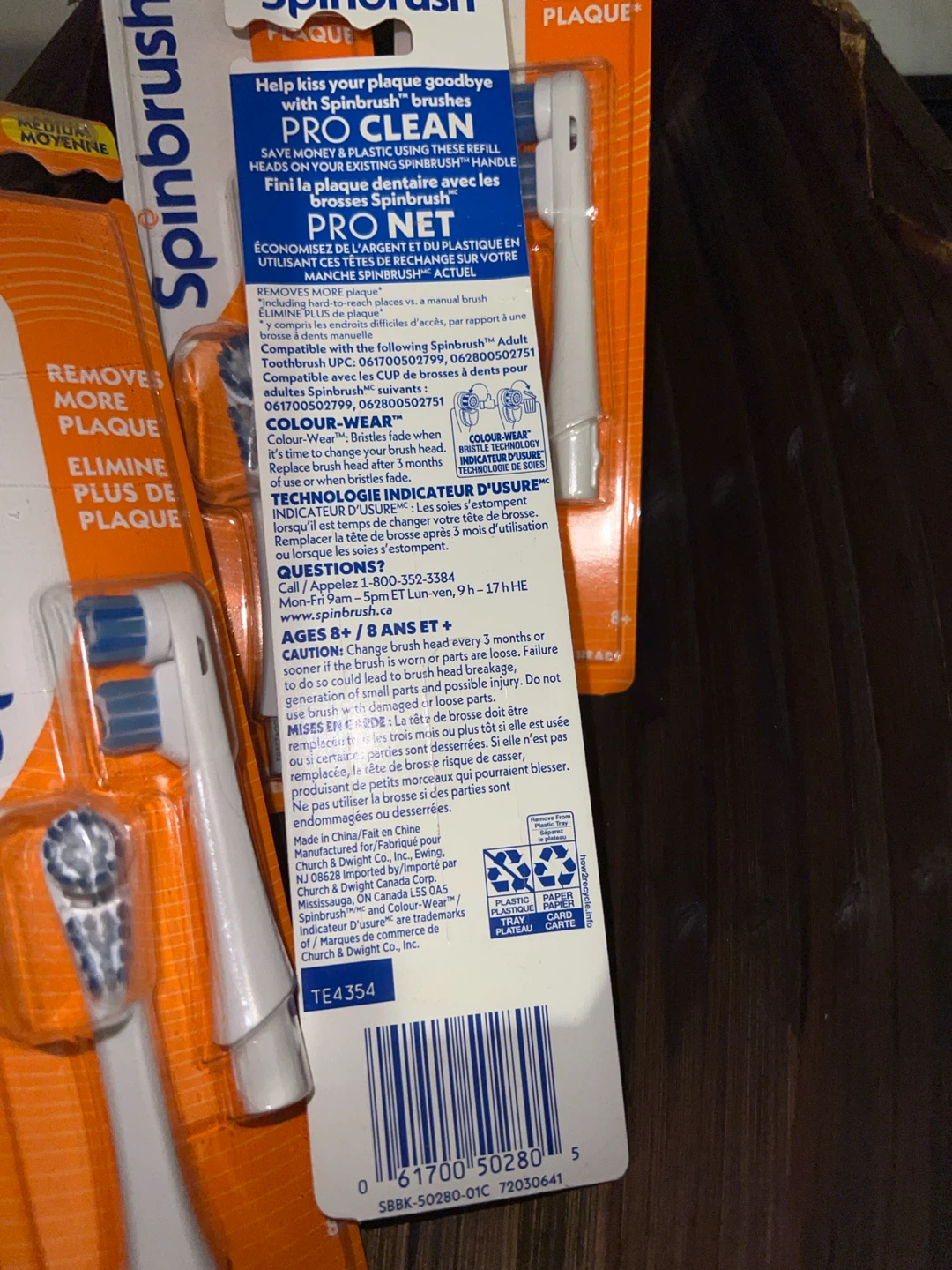 Spinbrush Pro Clean Replacement Brush Heads - photo 2