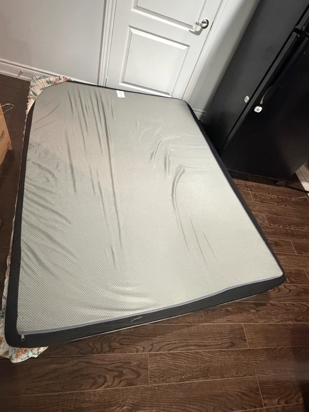 Queen mattress with protector