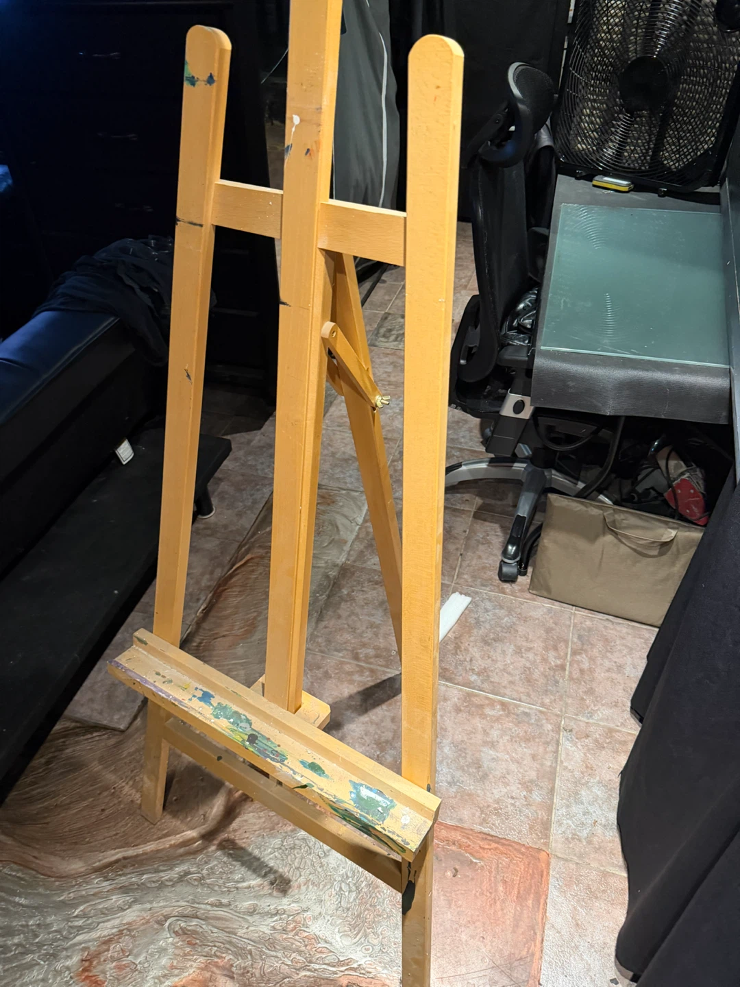 Wooden Tripod Art Easel - photo 2