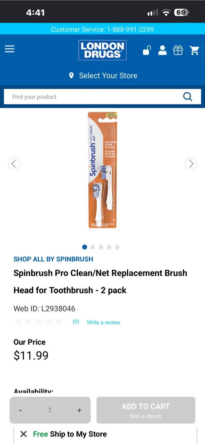 Spinbrush Pro Clean Replacement Brush Heads - photo 3