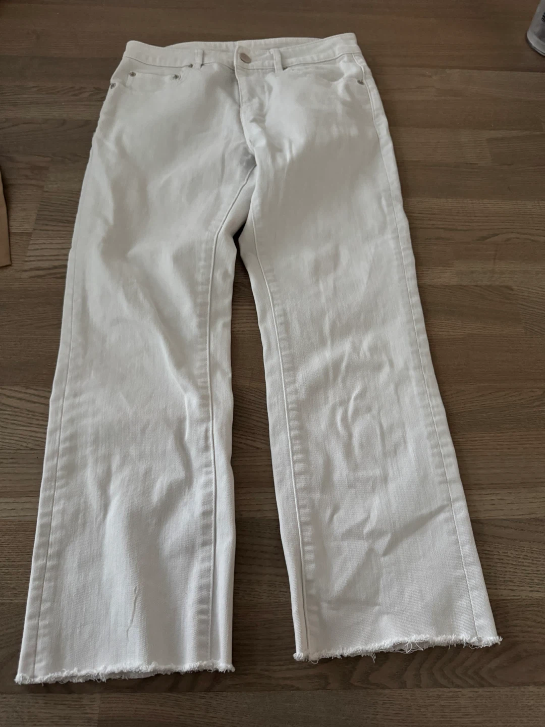Designer’s White Denim Jeans - photo 5