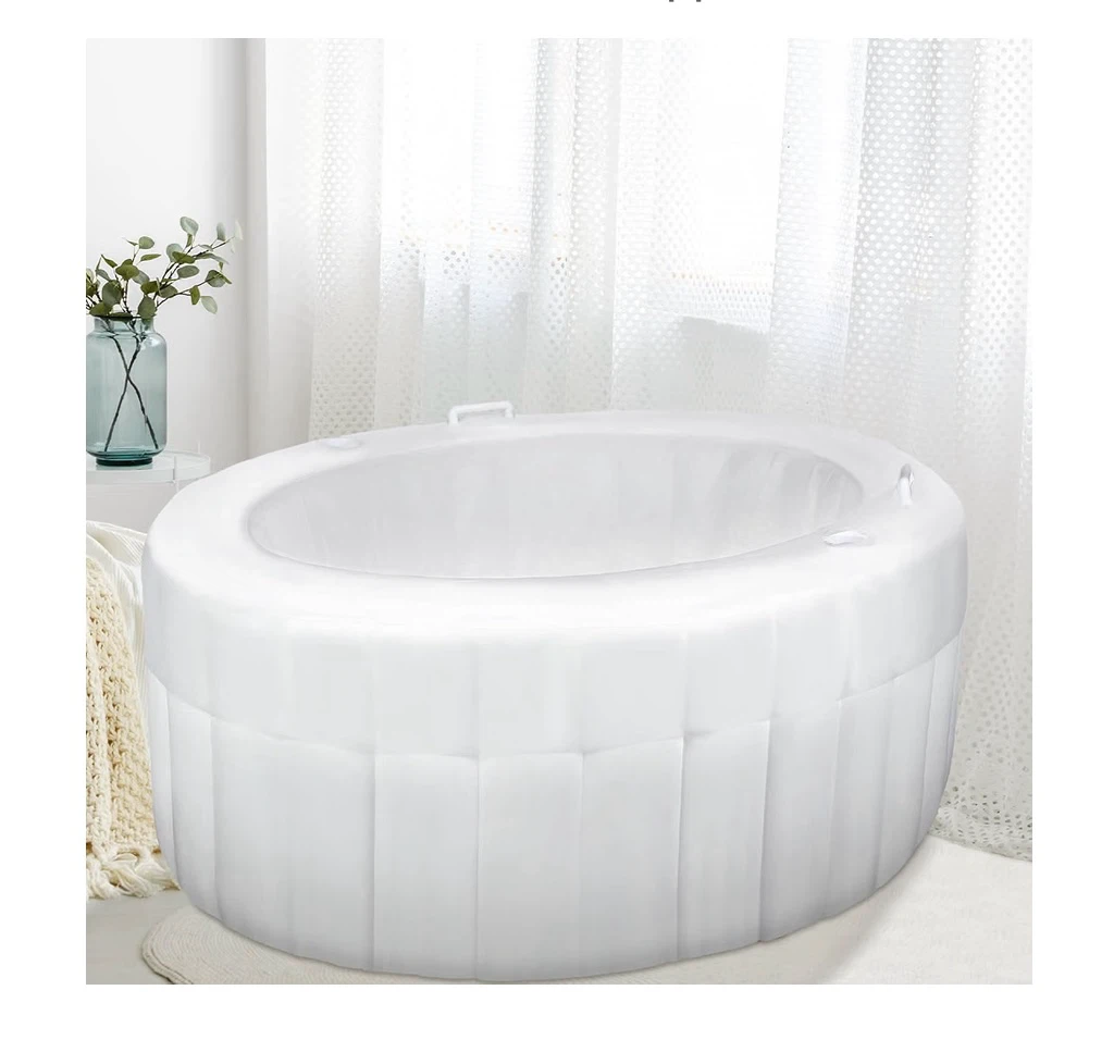 Yoande Large Birth Pool With Liner, 65" L X 55" W X 26" H