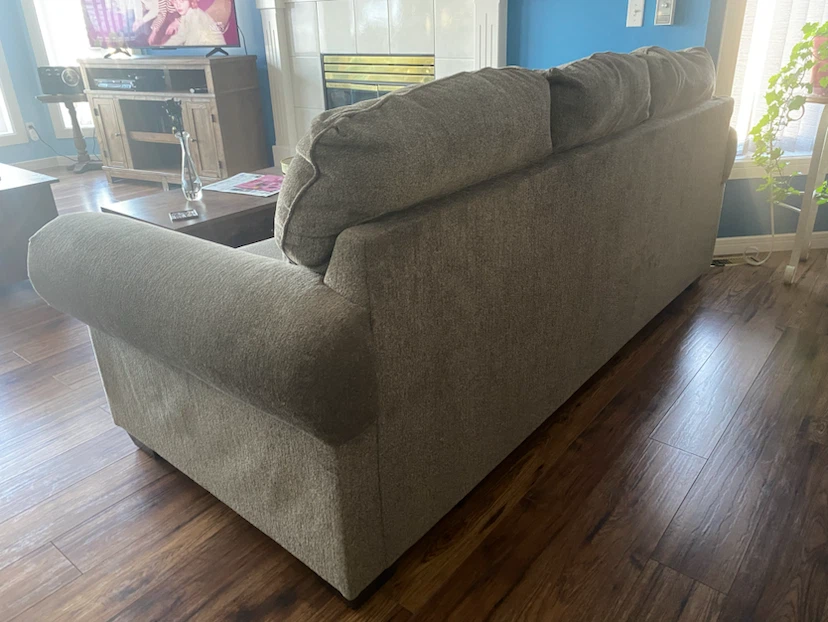 Grey Three-Seater Sofa - photo 5
