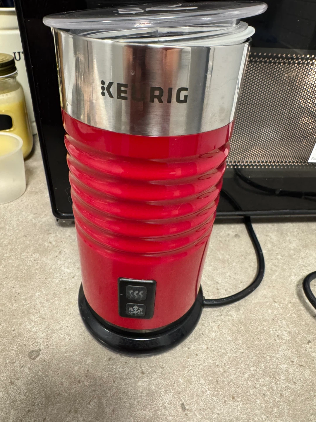 Keurig Milk Frother - Red
