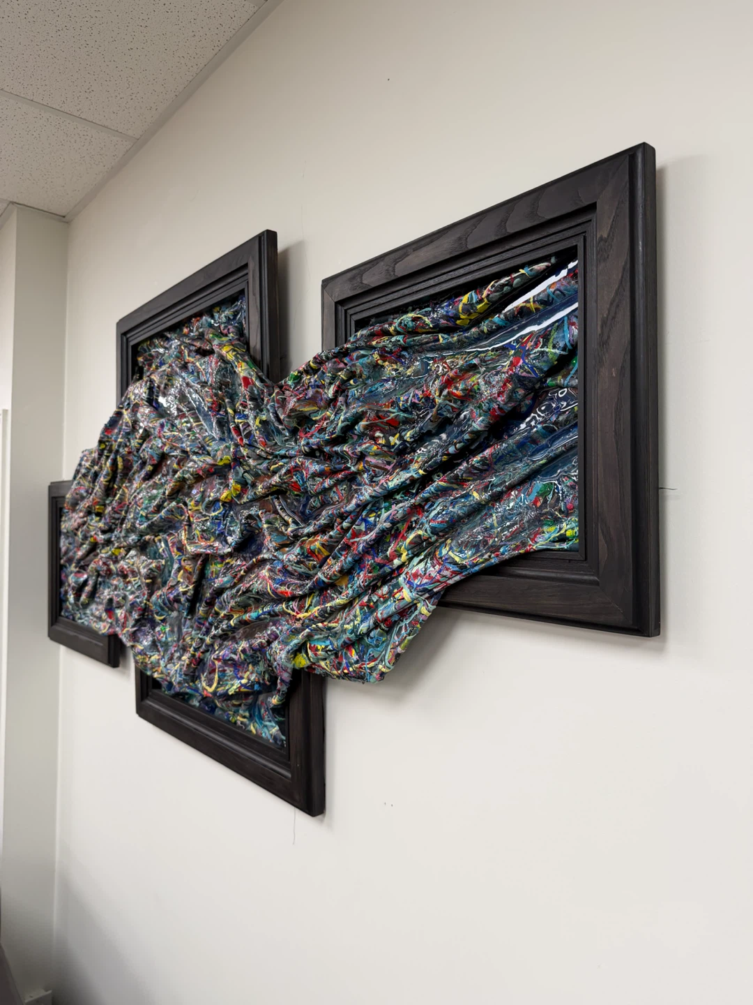 Multi-Frame Abstract Wall Art