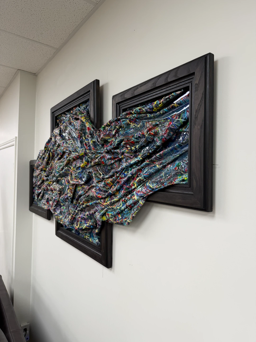 Multi-Frame Abstract Wall Art - photo 4