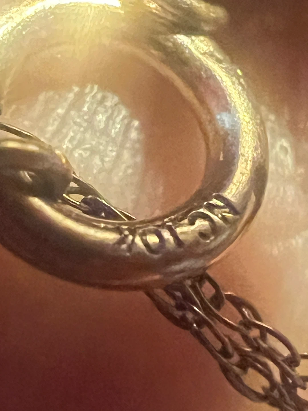 10K Gold diamond necklace - photo 3