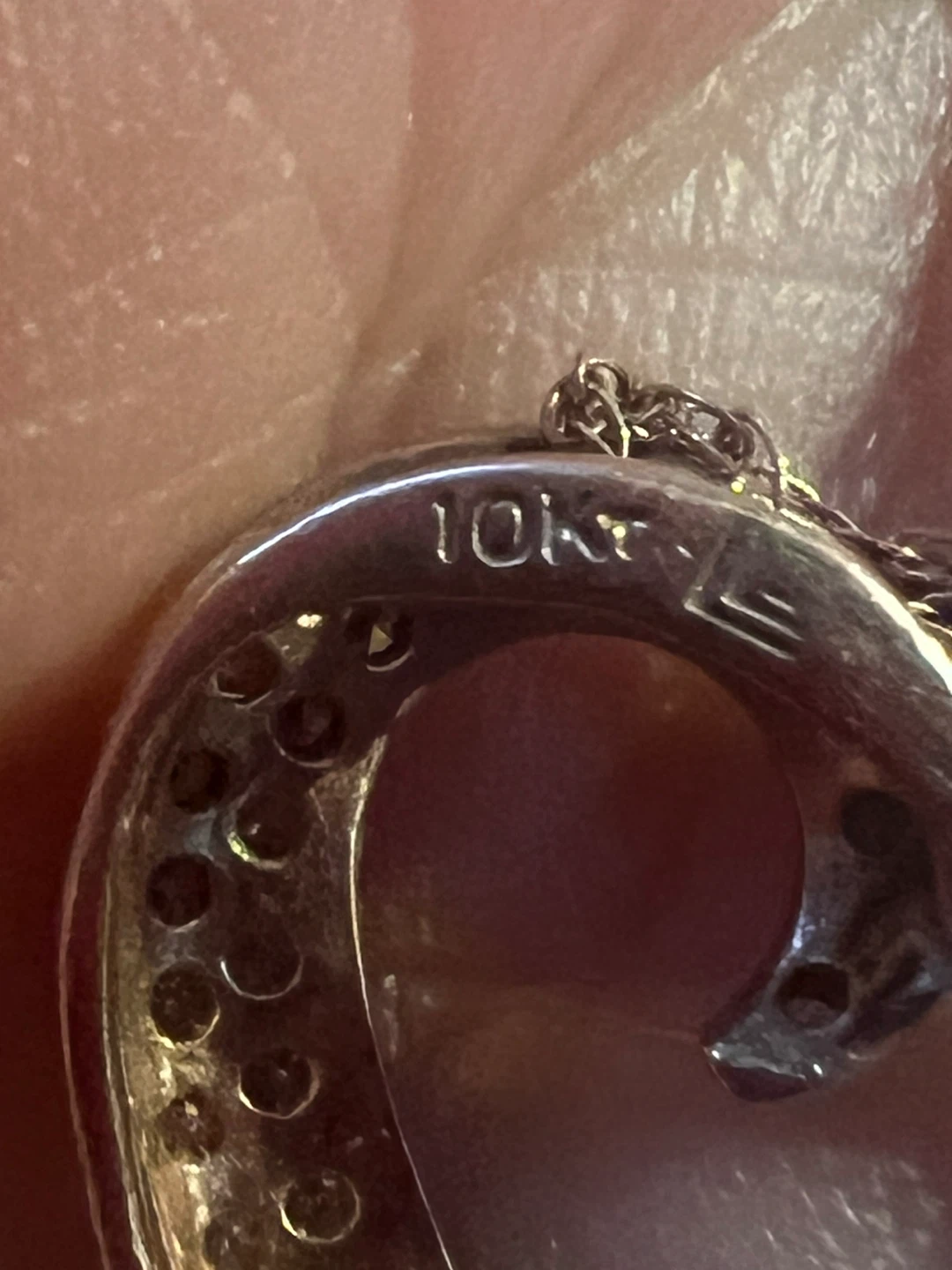 10K Gold diamond necklace - photo 4