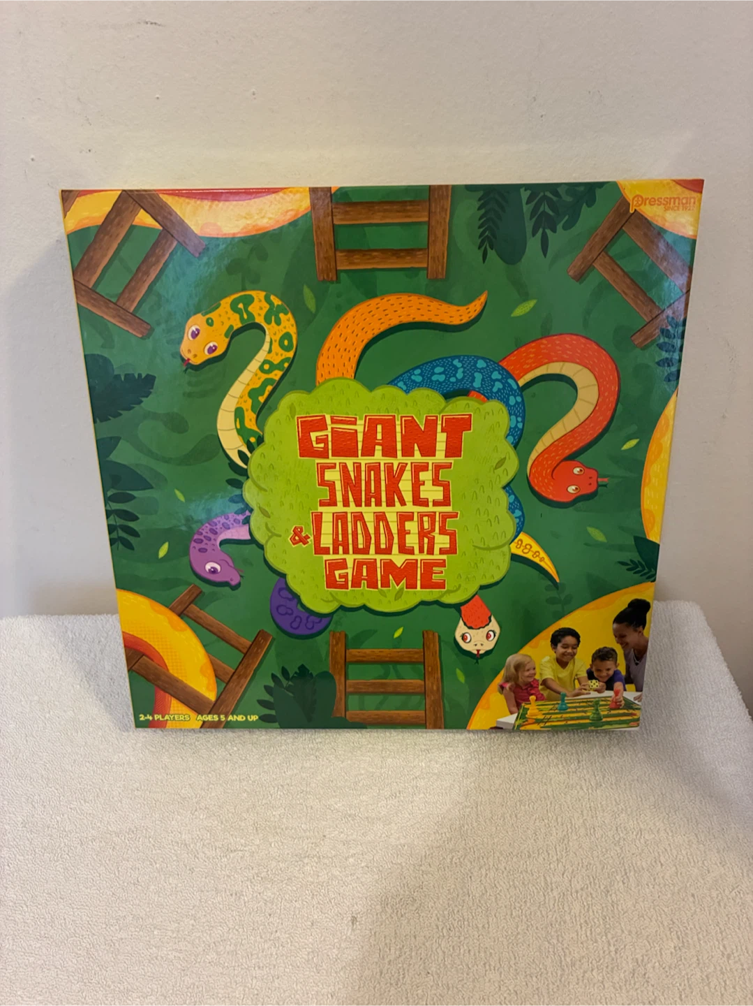 Pressman Giant Snakes & Ladders Game