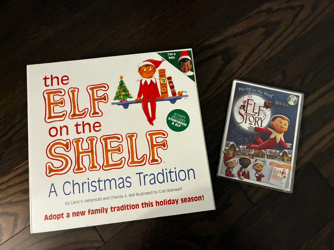 The Elf on the Shelf Set with DVD