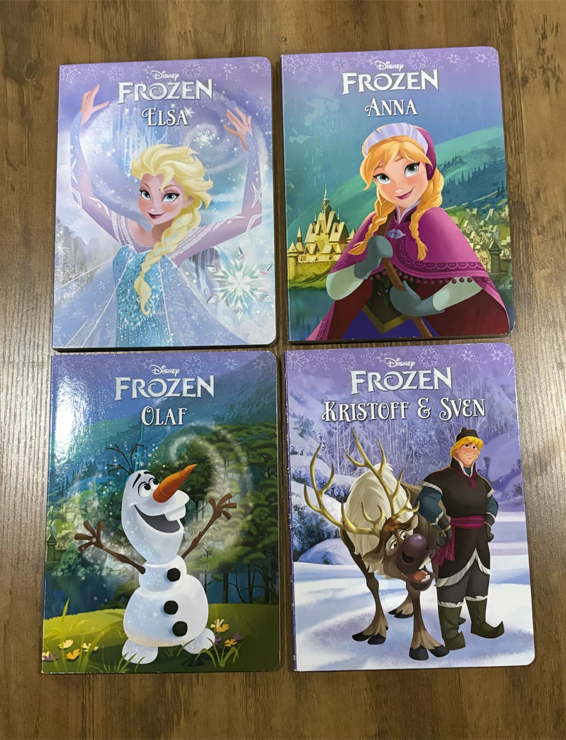 4 Disney Frozen Board Books