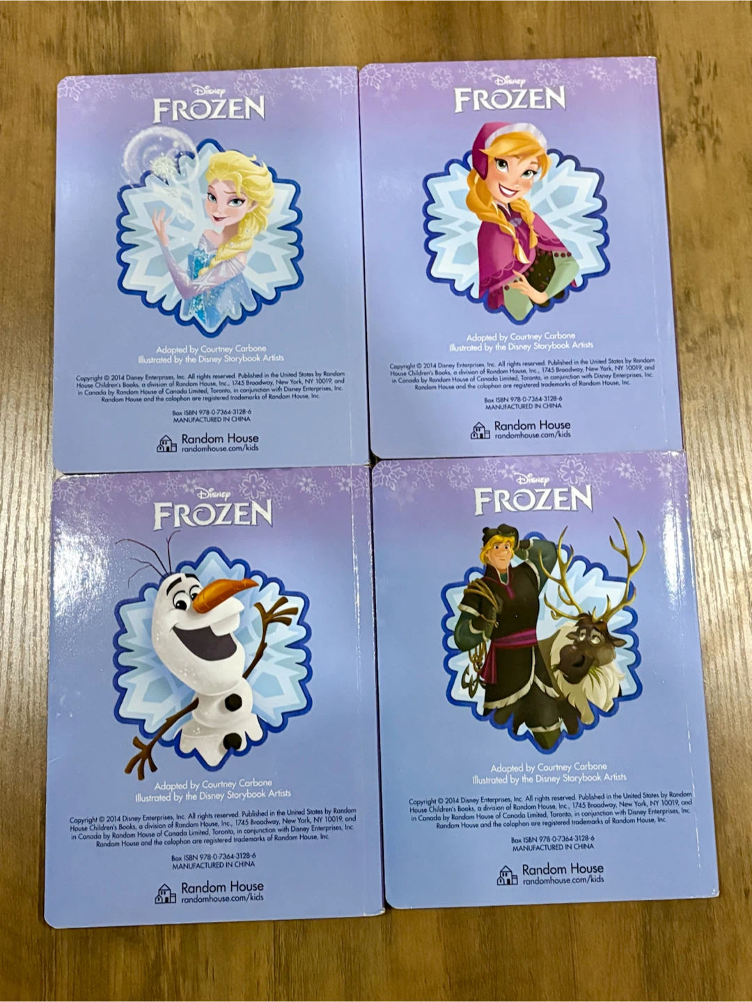 4 Disney Frozen Board Books - photo 2