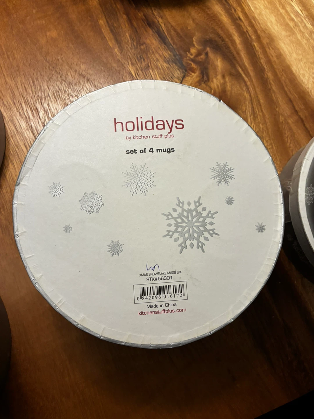 Kitchen Stuff Plus Holiday Snowflake Mug & Plate Set - photo 3