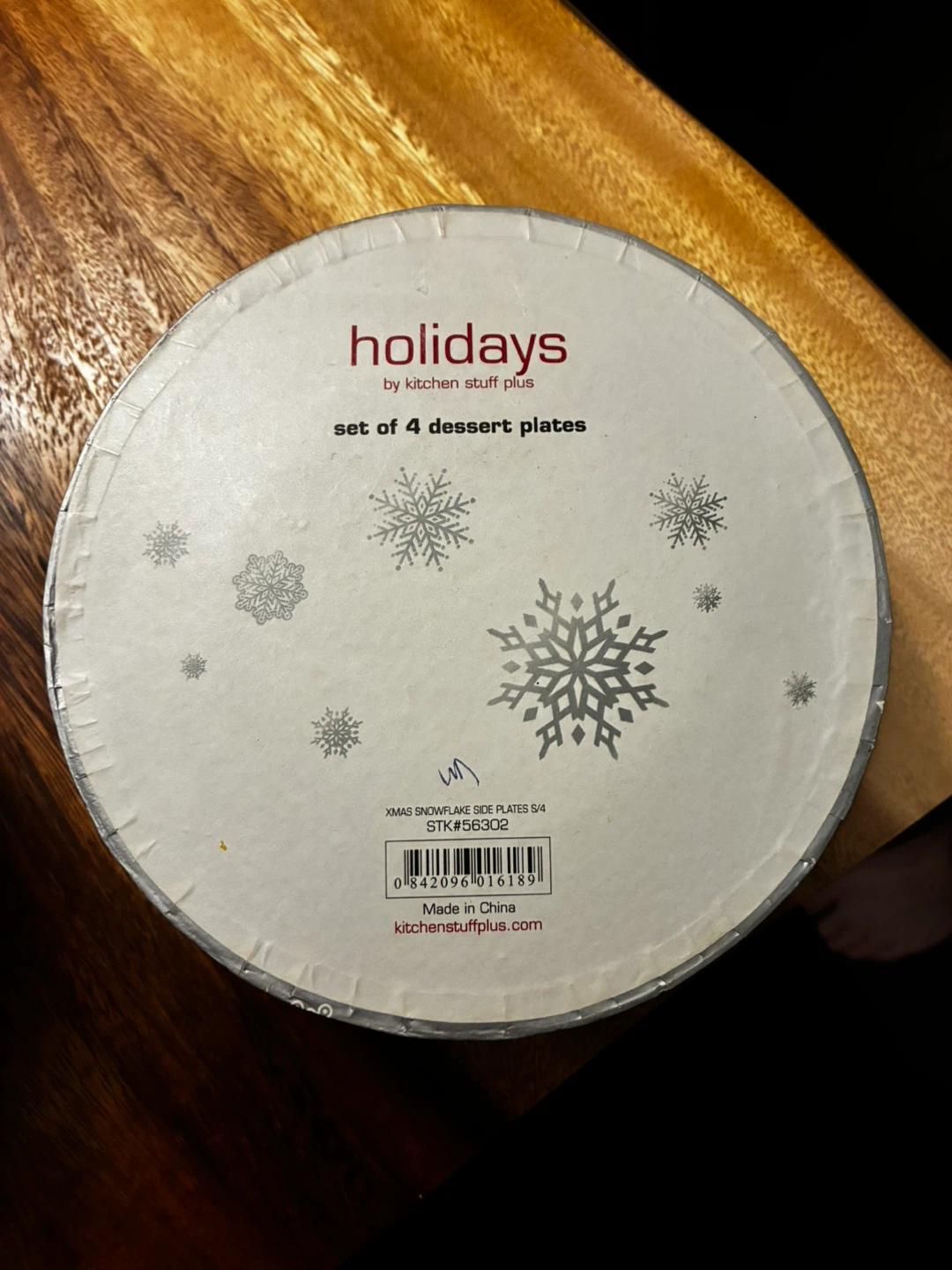 Kitchen Stuff Plus Holiday Snowflake Mug & Plate Set - photo 4