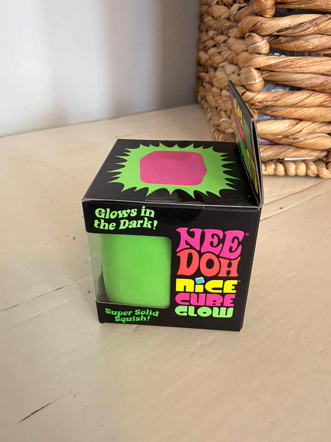 Brand New Schylling NeeDoh Nice Cube Glow Squishy Toy - photo 3