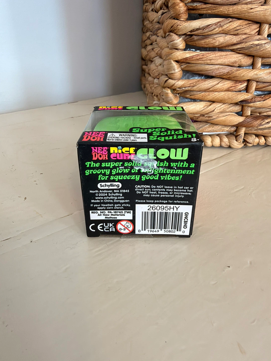Brand New Schylling NeeDoh Nice Cube Glow Squishy Toy - photo 5