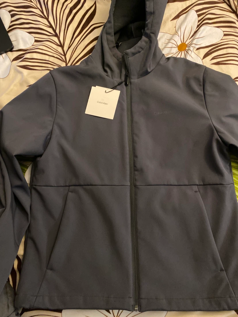 Calvin Klein Wind-Resistant Hooded Jacket