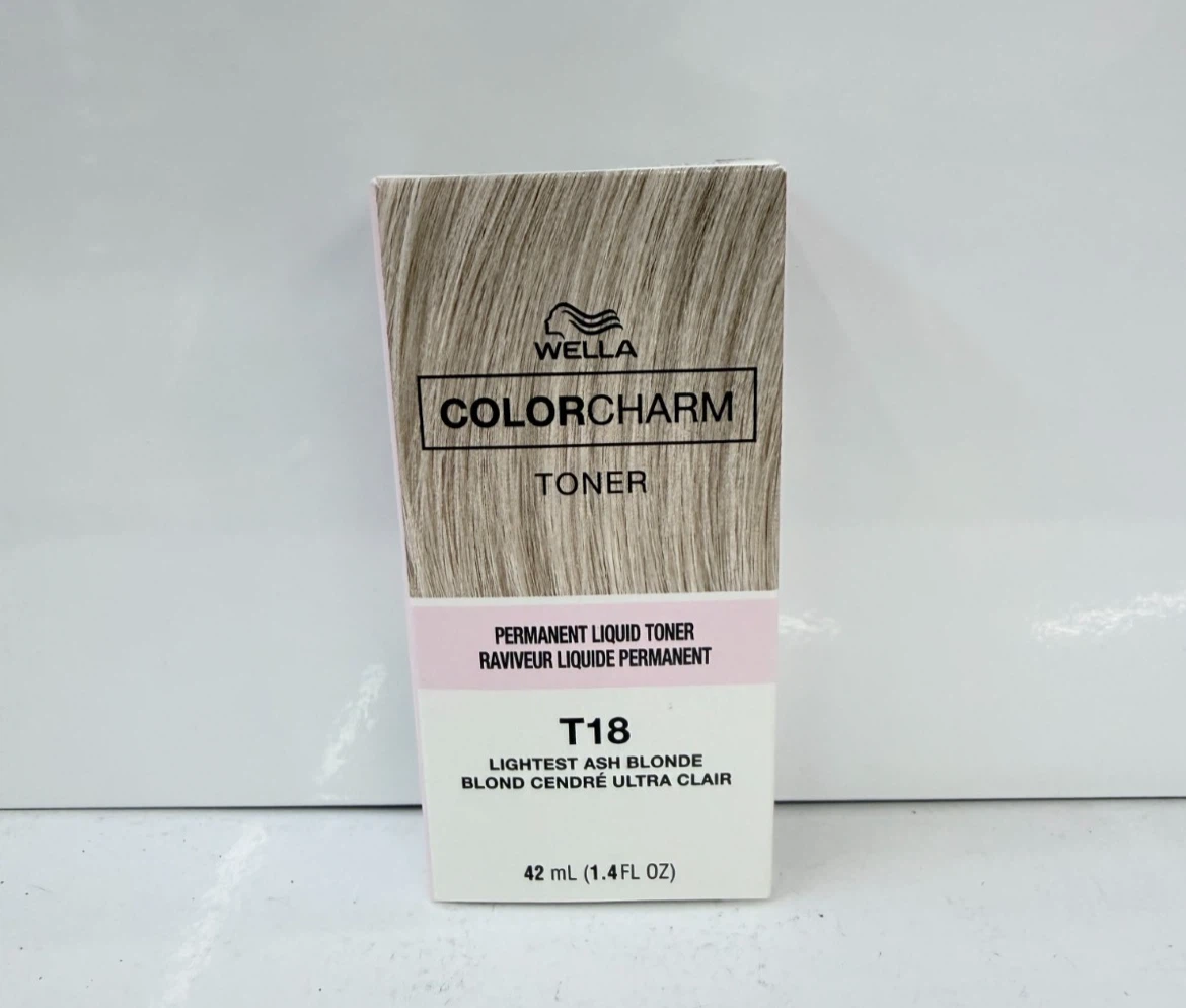 Wella Colorcharm T18 Lightest Ash Blonde Toner